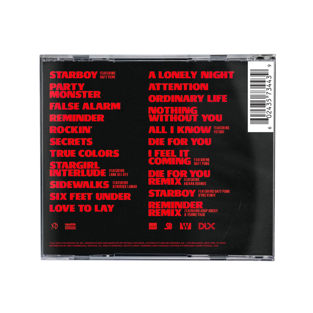 Starboy: Deluxe CD