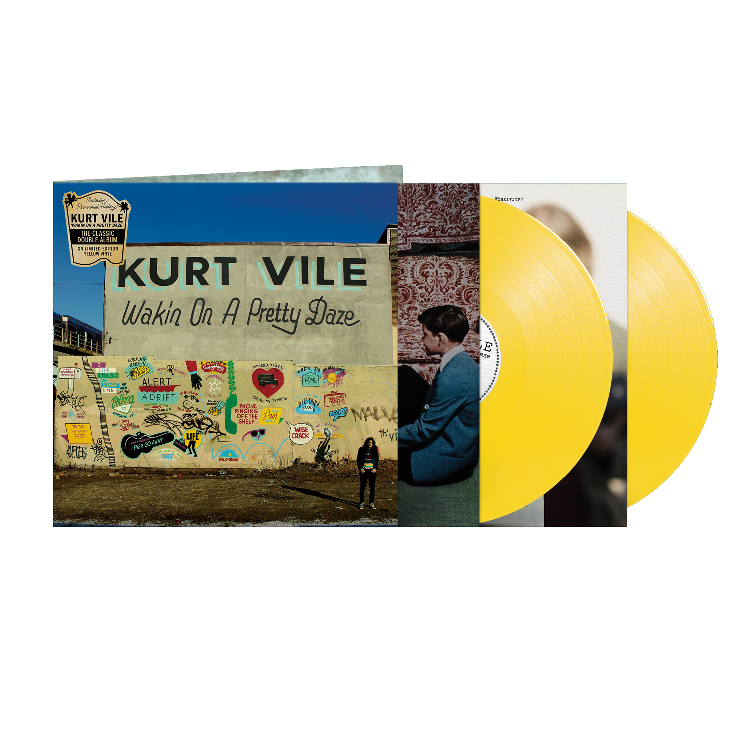 Wakin on a Pretty Daze (10th Anniversary): Matador Revisionist History Edition Yellow Vinyl 2LP