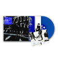 walt disco - 'Blue Screen' LP & Signed Art Card