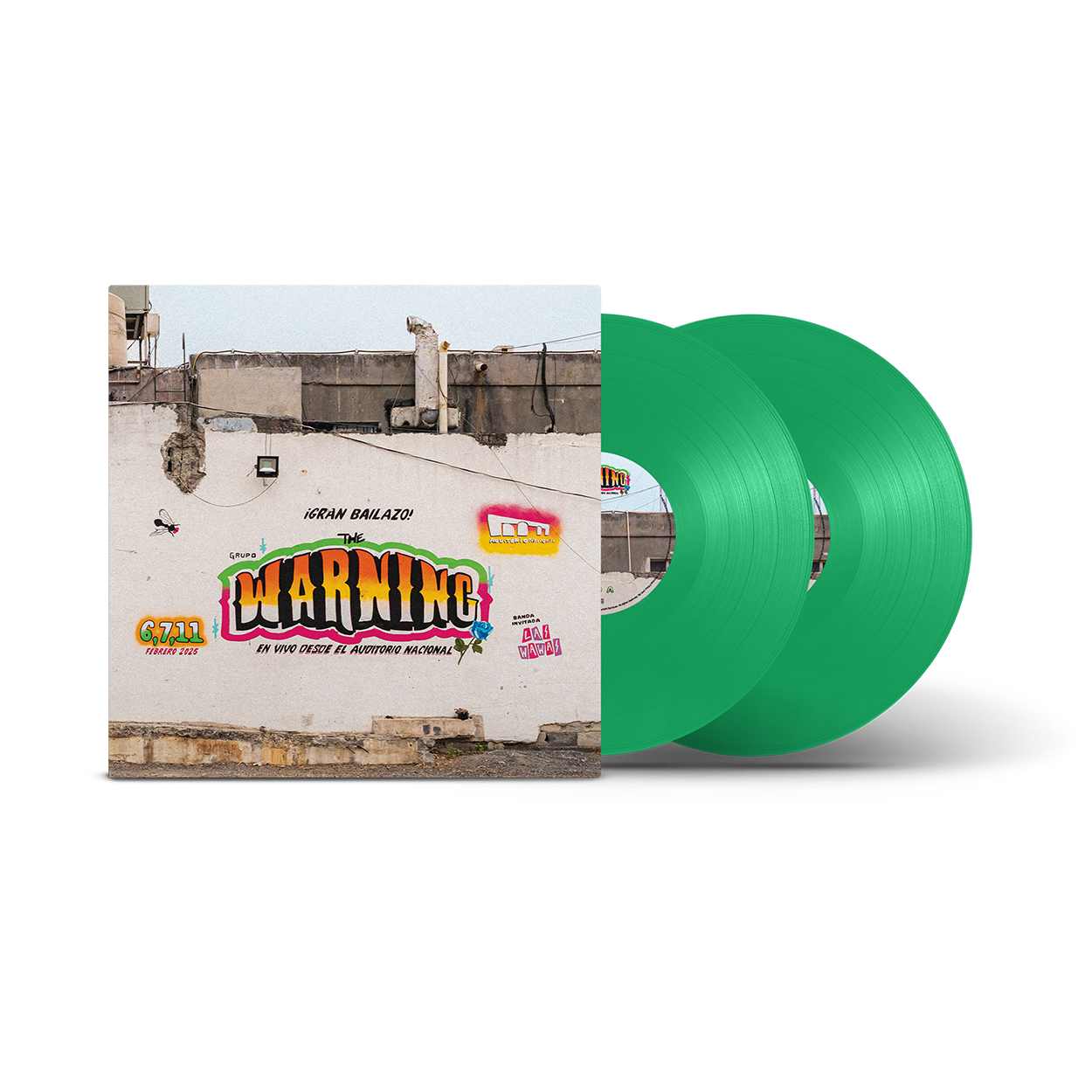 The Warning Live From Auditorio Nacional, CDMX 2LP (Gran Bailazo Ver.) (Spring Green Vinyl)