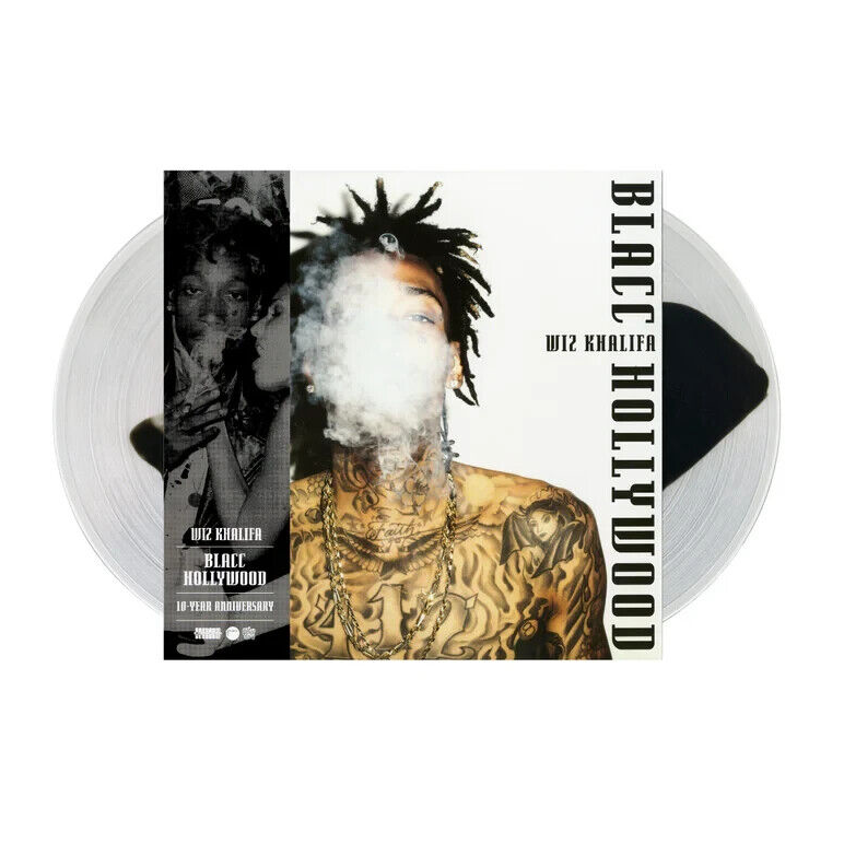 Blacc Hollywood (10 Year Anniversary): Limited 'Blacc Tattoo Ink-In' Clear Vinyl 2LP