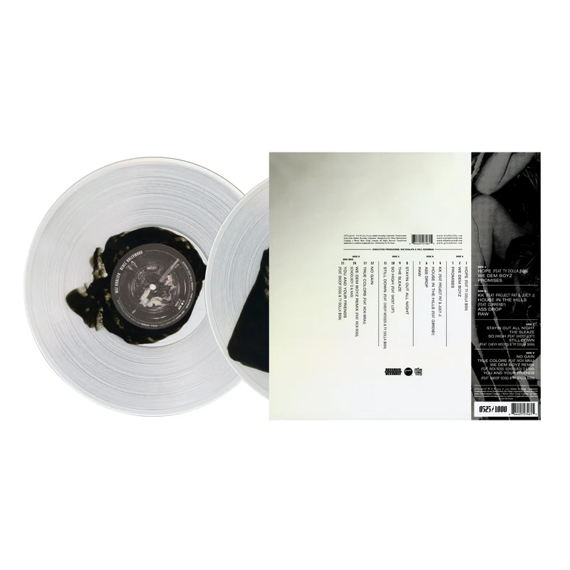 Blacc Hollywood (10 Year Anniversary): Limited 'Blacc Tattoo Ink-In' Clear Vinyl 2LP