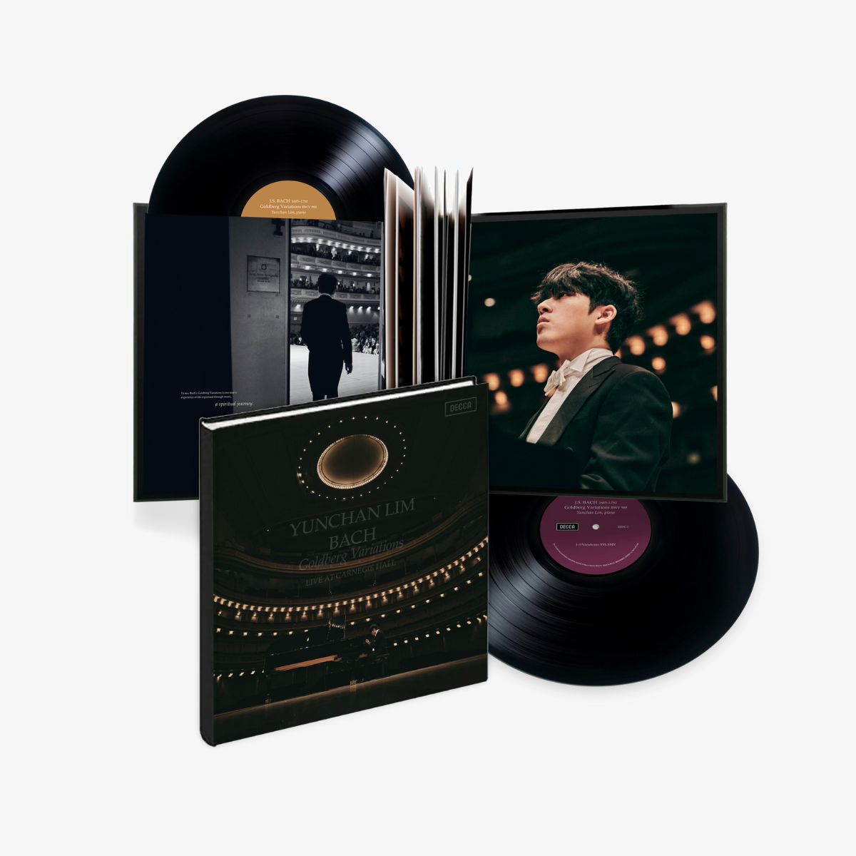 Bach: Goldberg Variations (Deluxe LP with Alt Cover & Hardback Book)