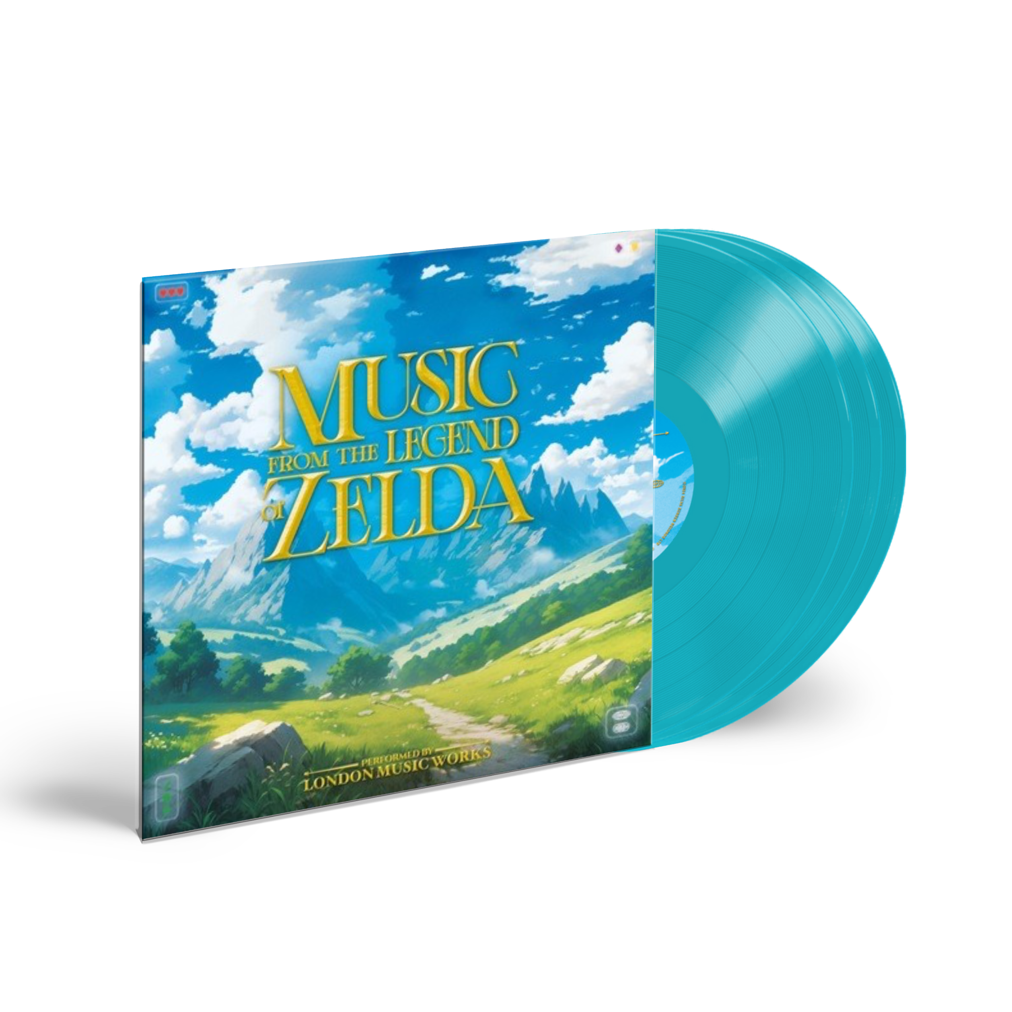 Music From The Legend of Zelda: Limited Sky Blue Vinyl 3LP