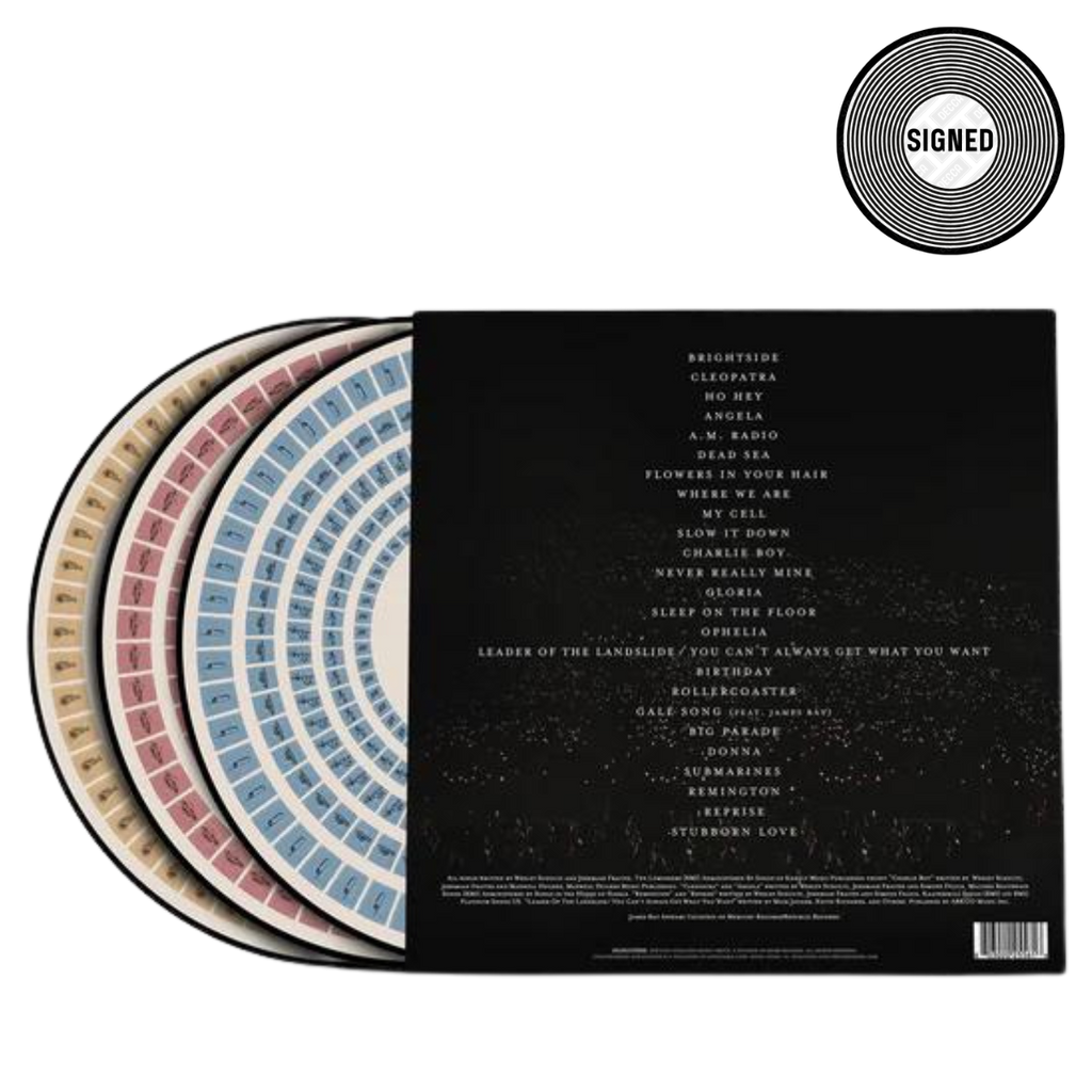 Live From Wrigley Field:  Signed Limited Edition Picture Disc Zoetrope 3LP