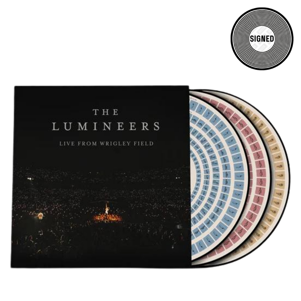 Live From Wrigley Field:  Signed Limited Edition Picture Disc Zoetrope 3LP