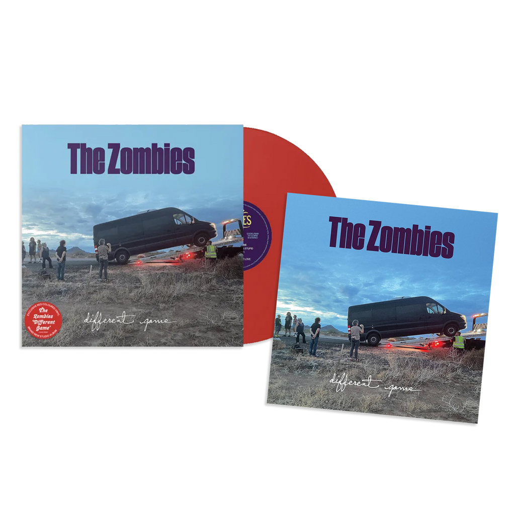 Different Game: Red Vinyl LP + Signed Print
